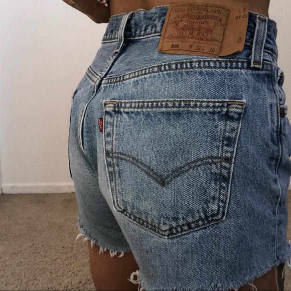 Levi's Pants - Women’s Vintage Denim Levi Strauss 501 Shorts
